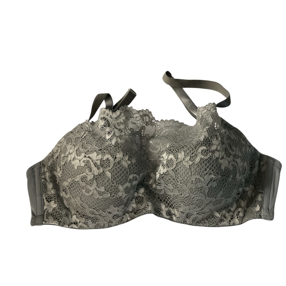 Soma Lace Underwire Bra - Silver Gray size‎ 34B